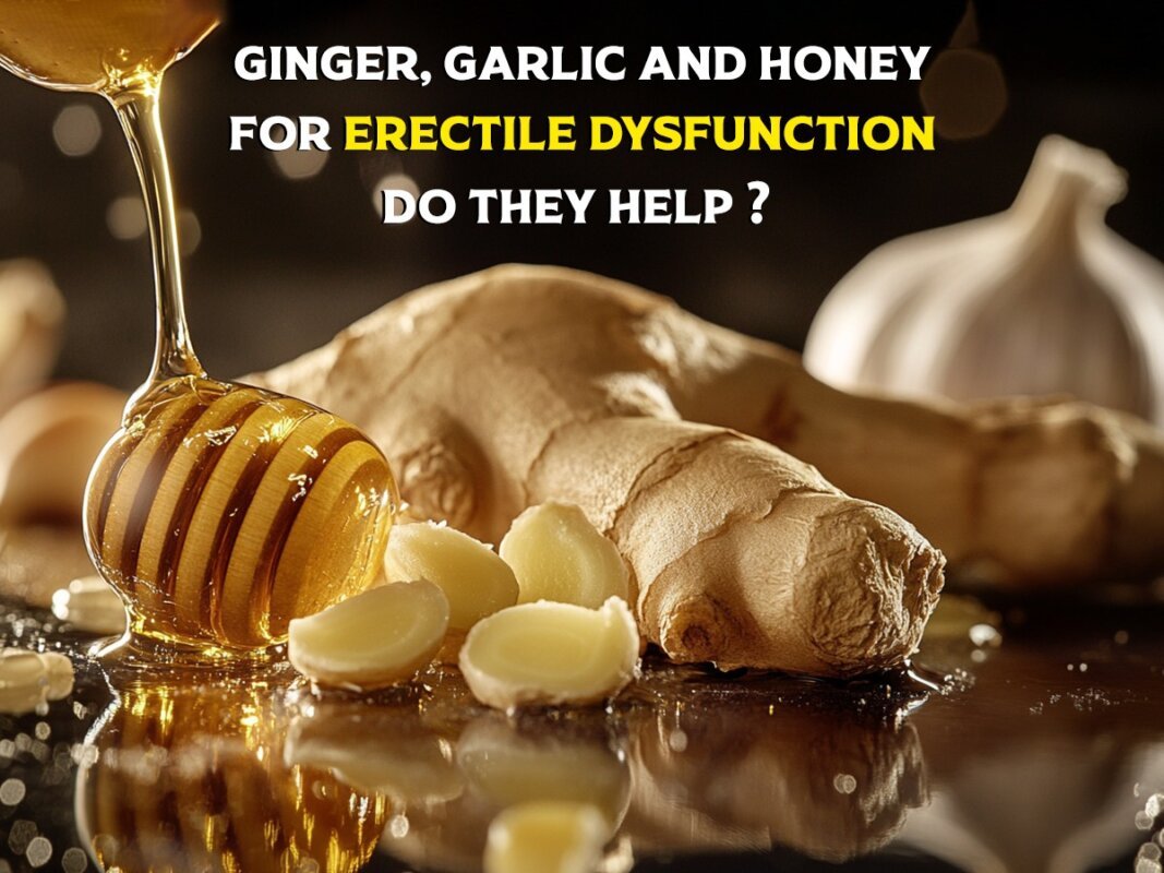 Ginger, Garlic and Honey For Erectile Dysfunction: Do They Help?